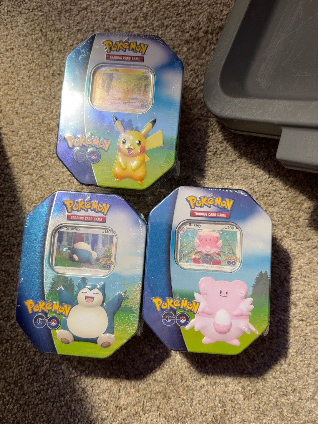 Pokémon GO Tin — Pikachu